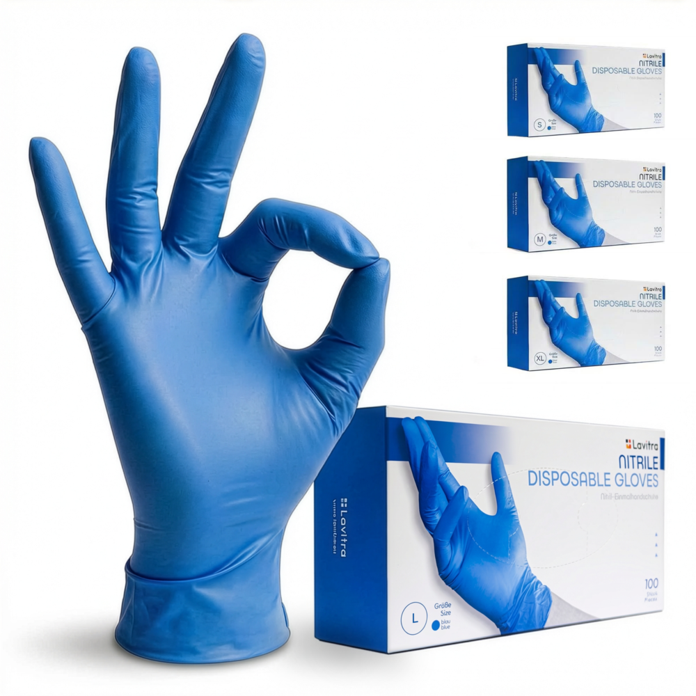 Lavitra Nitrilhandschuhe - blau